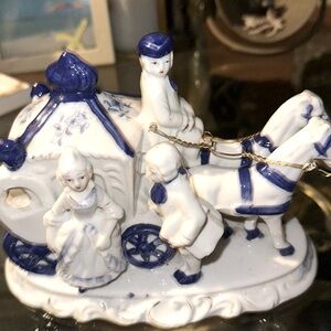 VINTAGE HAND PAINTED PORCELAIN